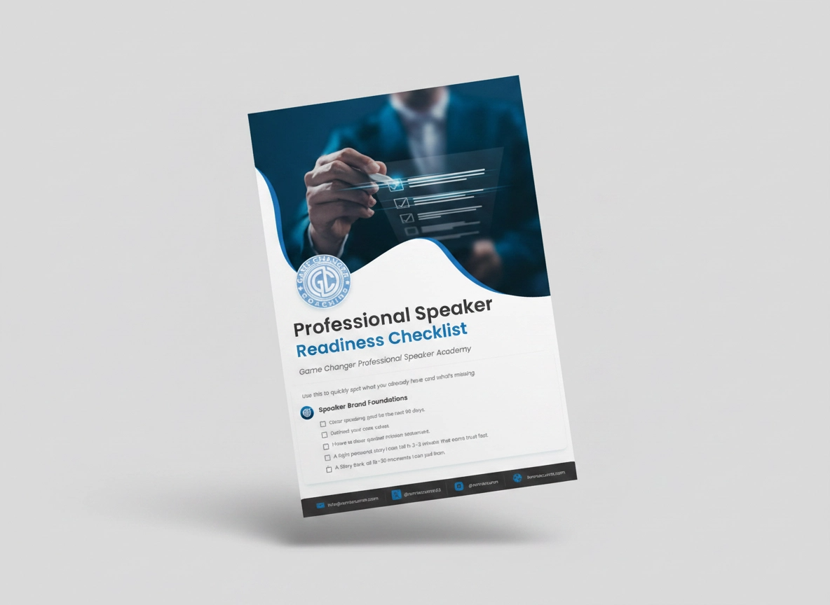 speaker readiness sheet cover image
