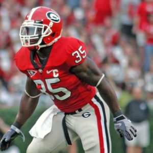 Rennie Curran on the football field
